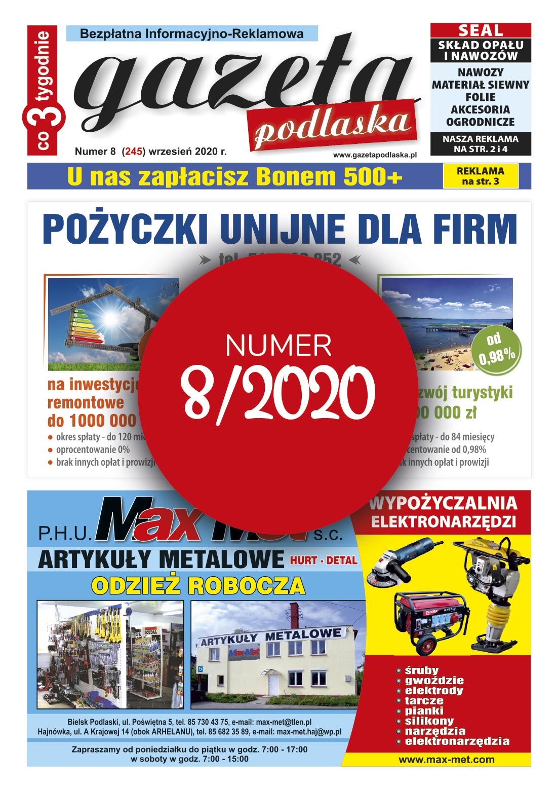 Gazeta Podlaska nr 08/2020