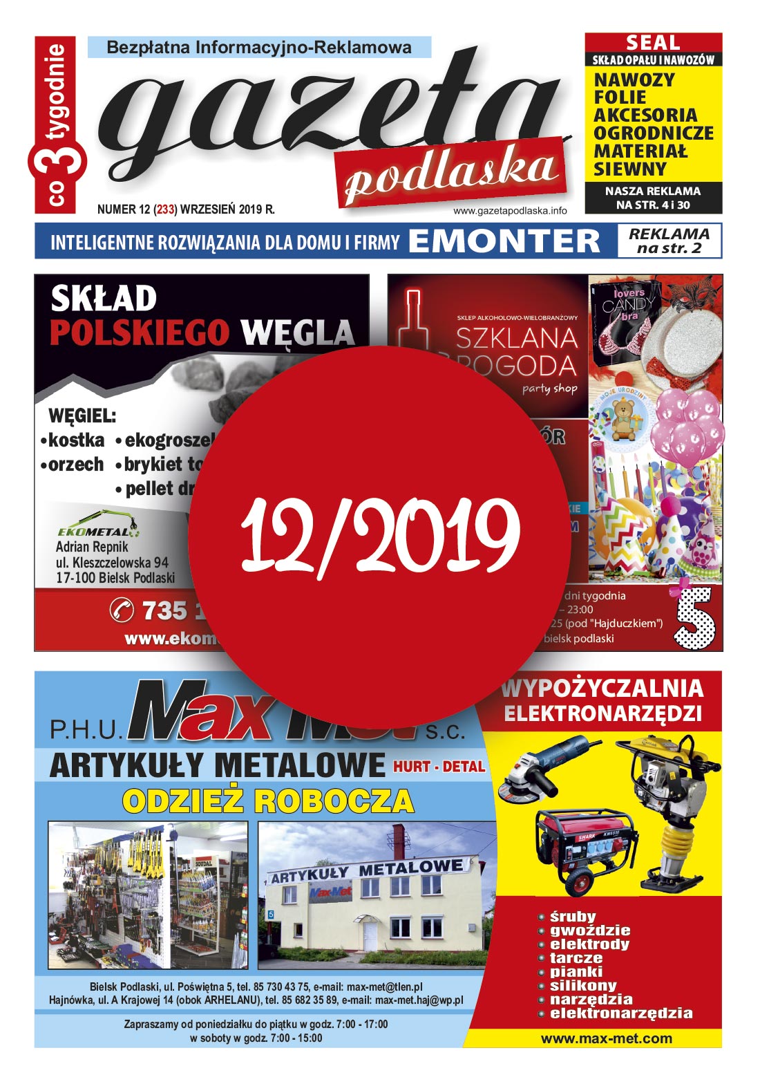 Gazeta Podlaska nr 12/2019