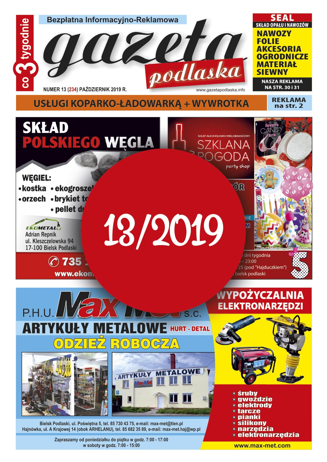 Gazeta Podlaska nr 13/2019