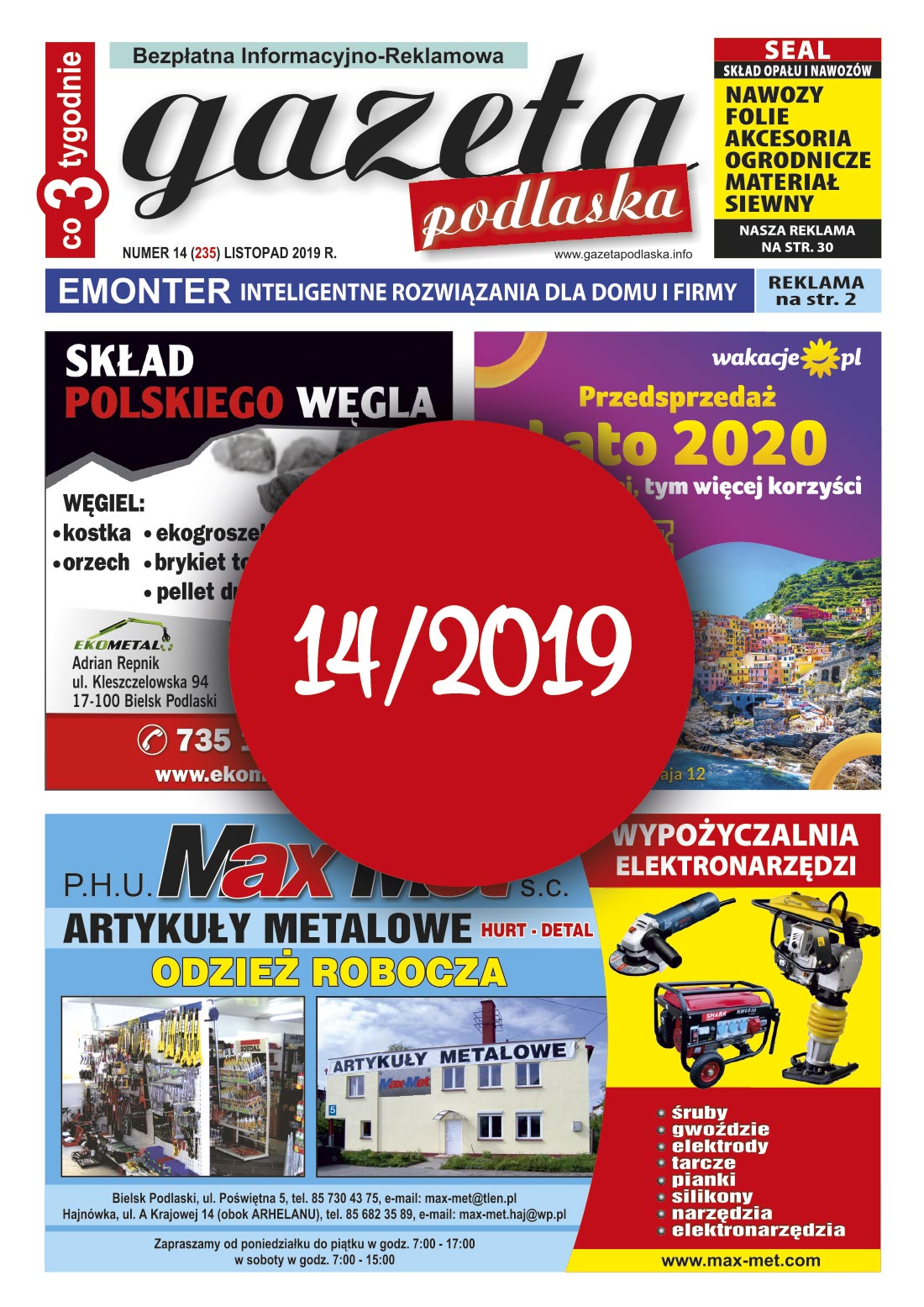 Gazeta Podlaska nr 14/2019